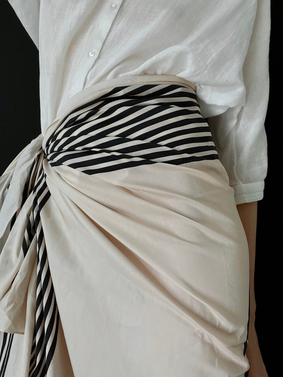 STRIPED SARONG | SHIPPING JUNE 28 - lescarf