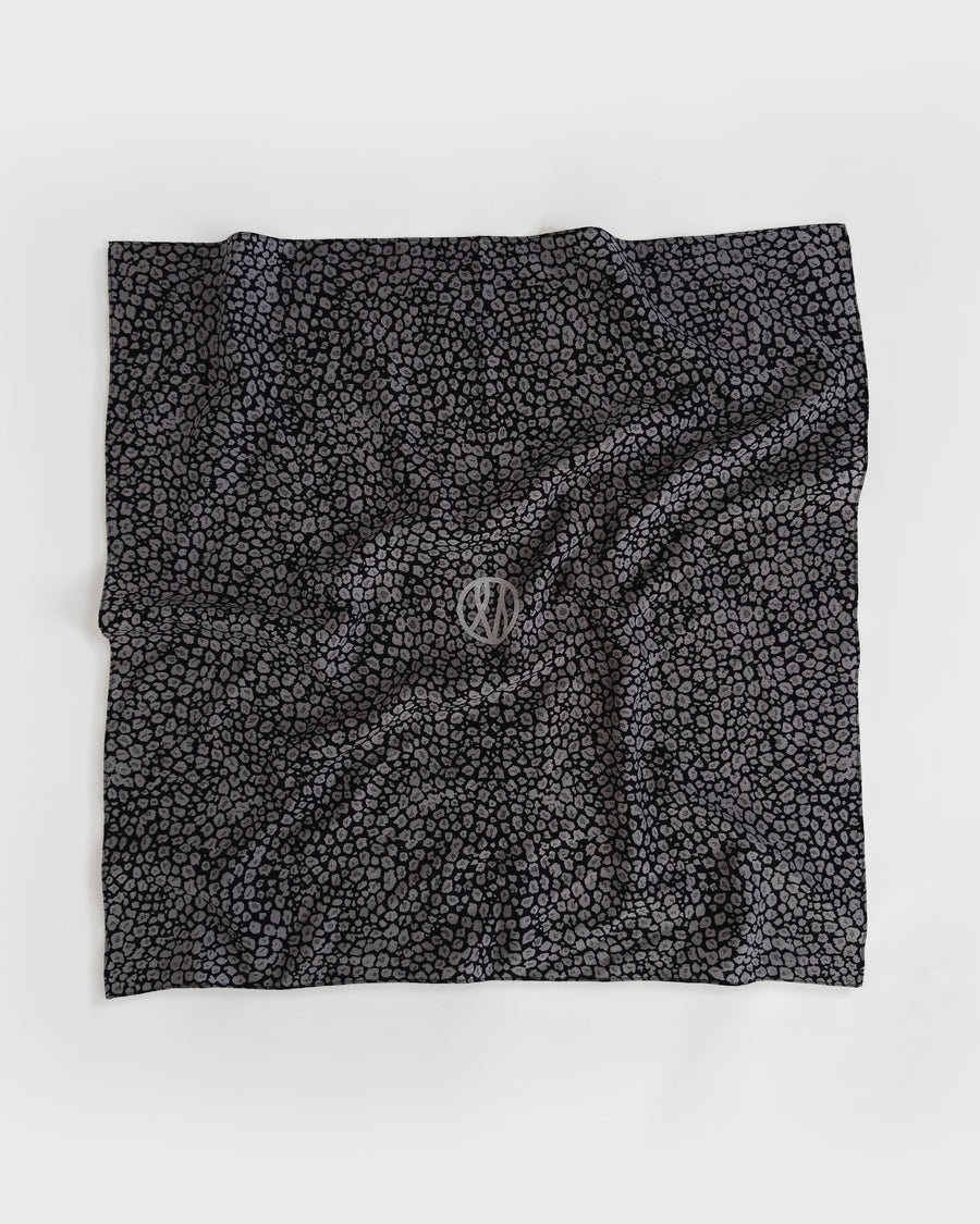 PRE ORDER - WOOL SCARF | BLACK & GREY | 65 CM