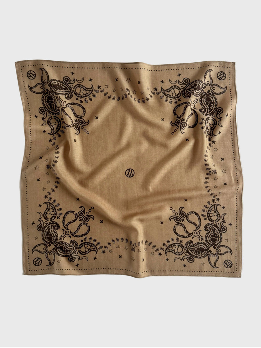 WOOL SCARF | CAPPUCCINO | 65 CM