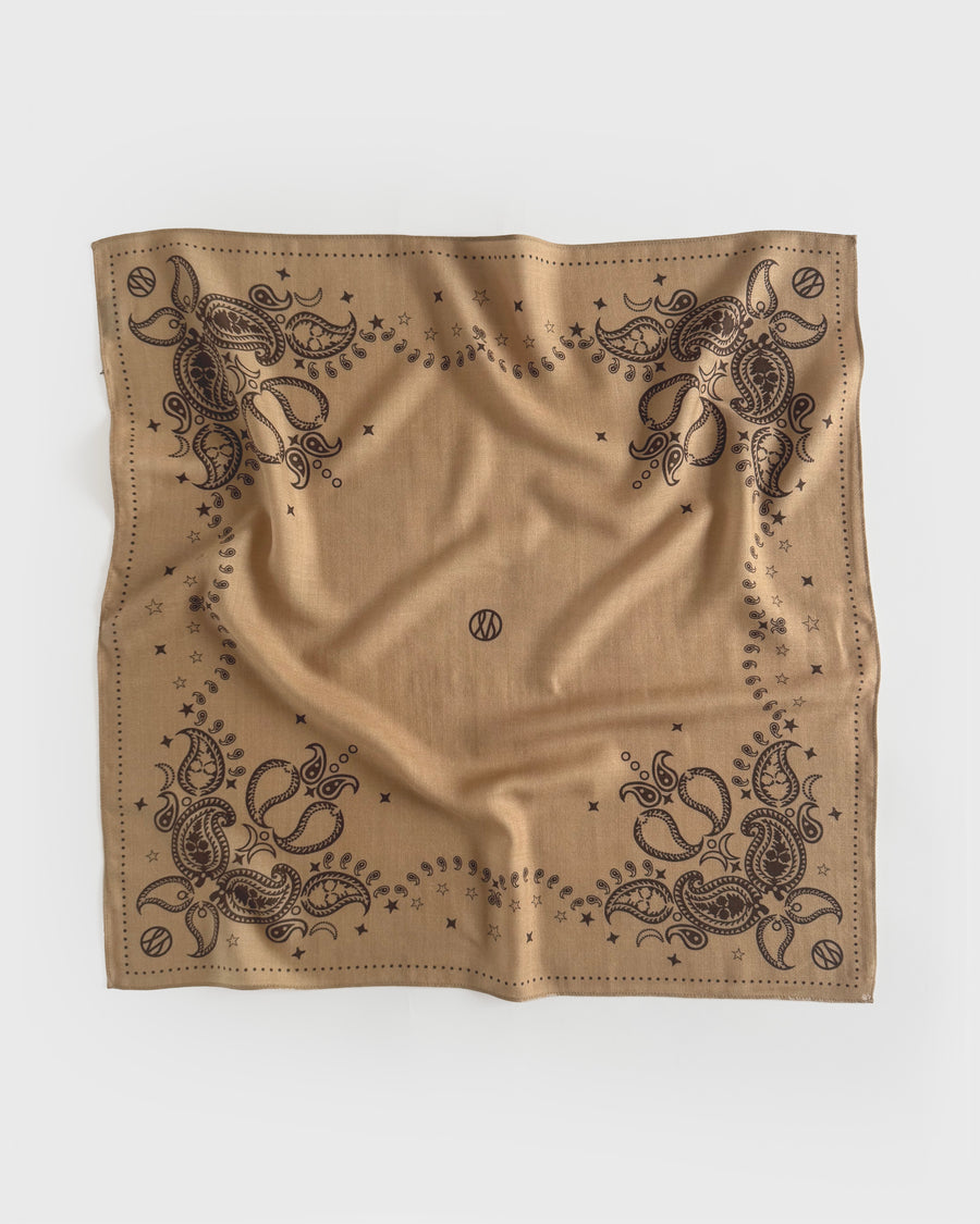 WOOL SCARF | CAPPUCCINO | 65 CM - lescarf