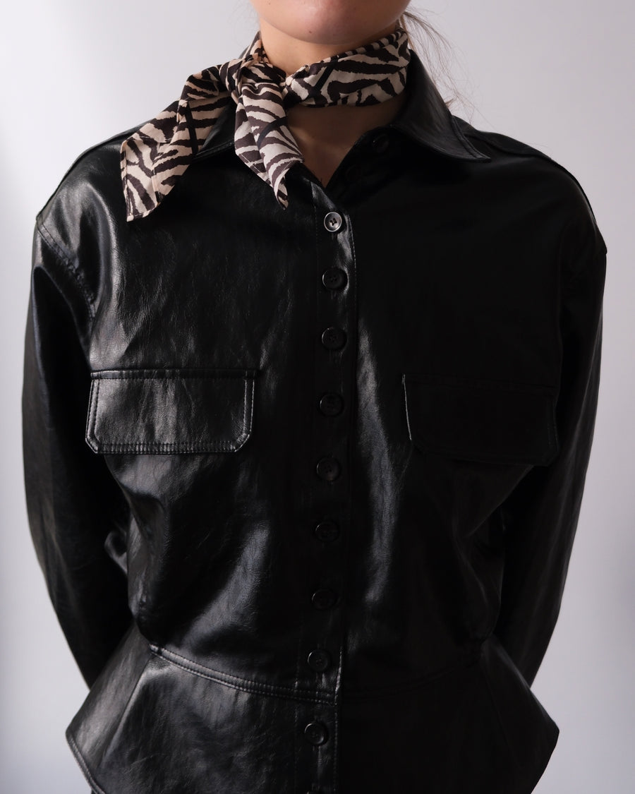 COTTON ZEBRA SCARF | 55 CM – lescarf