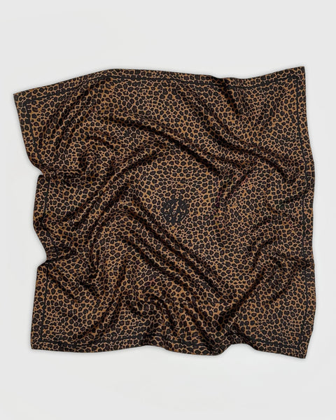 LEO SCARF | BROWN | 80 CM – lescarf
