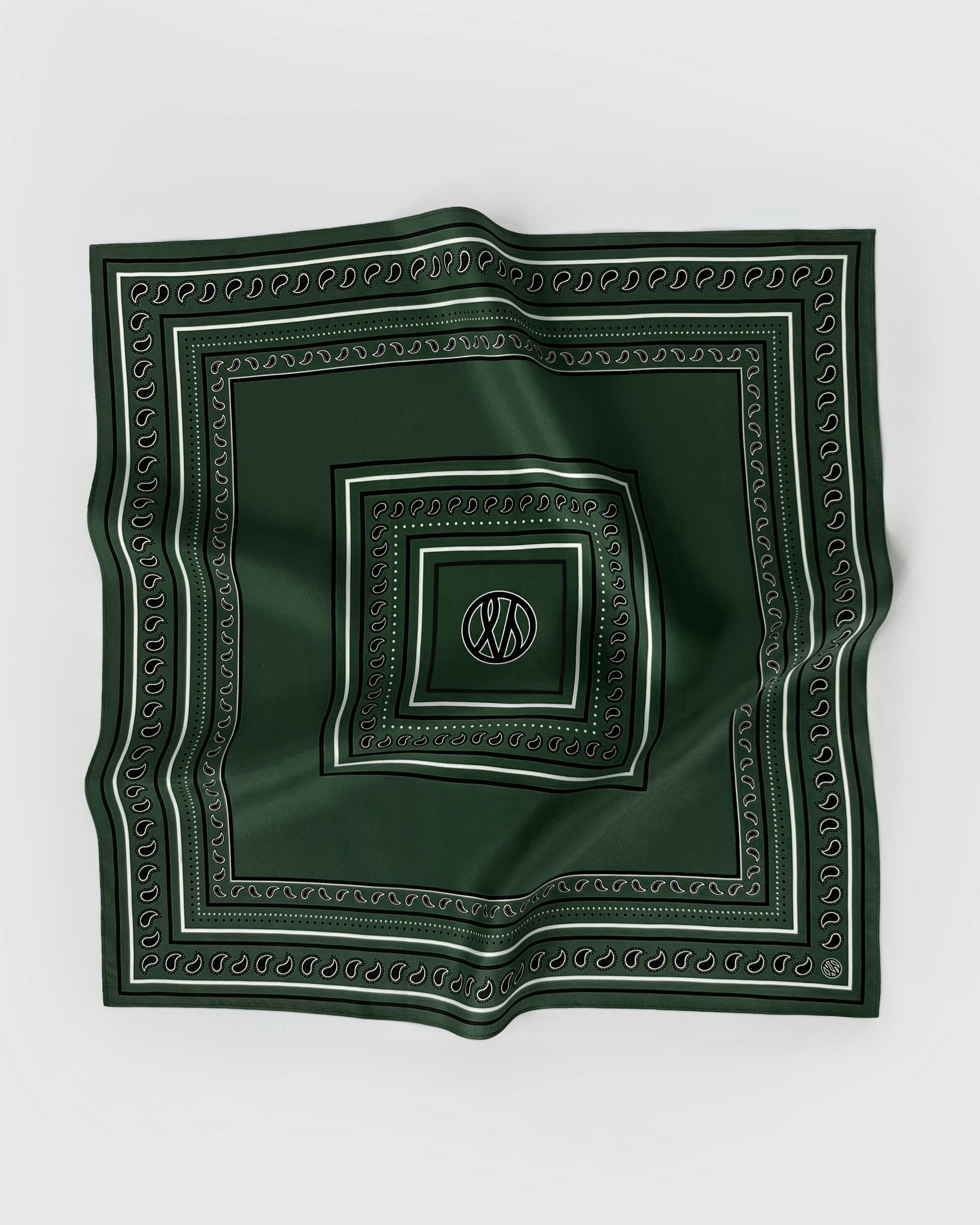 PAISLEY SCARF | GREEN | PRE-ORDER | SHIPPING MARCH 10 - lescarf
