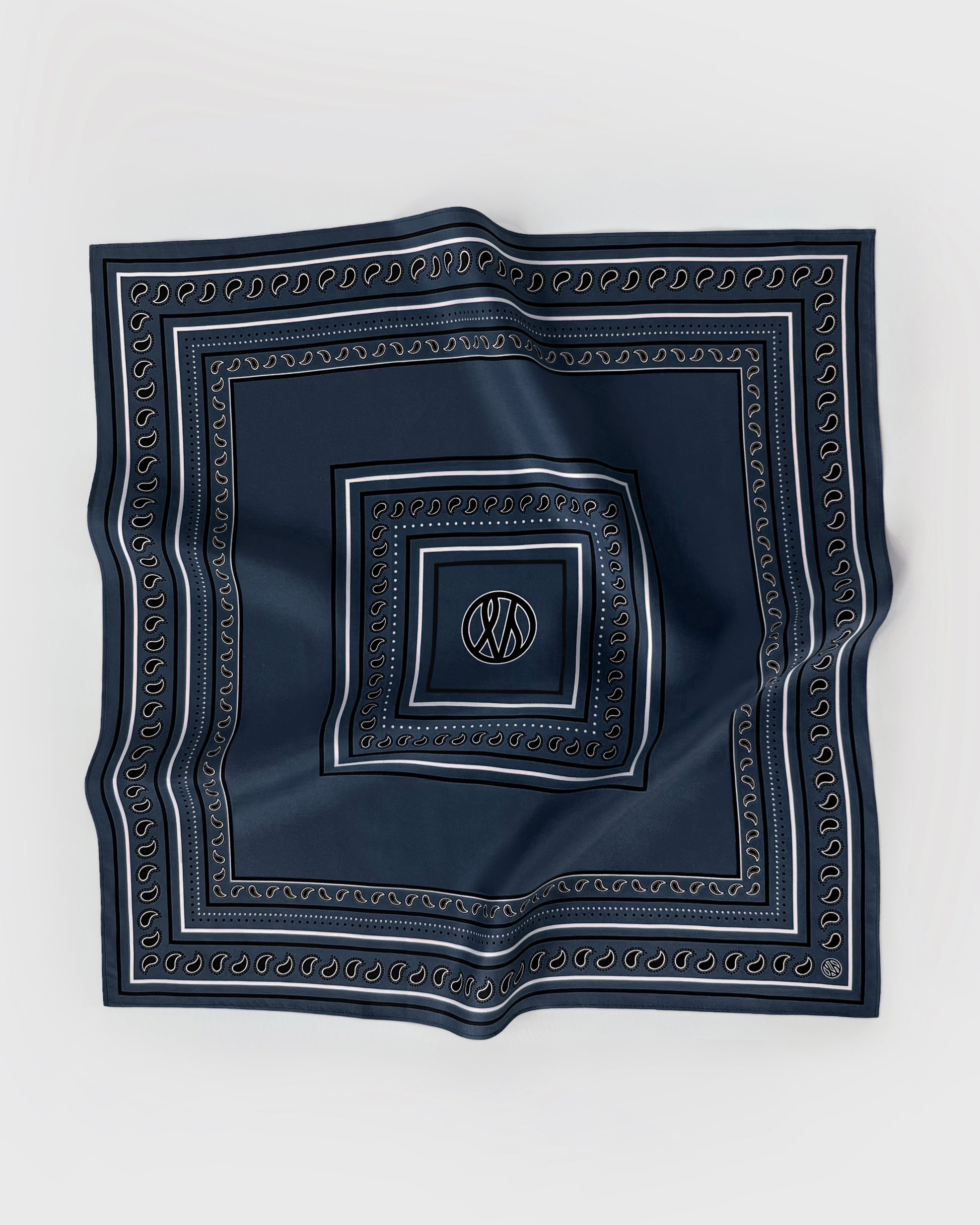 PAISLEY SCARF | NAVY | PRE-ORDER | SHIPPING MARCH 10 - lescarf